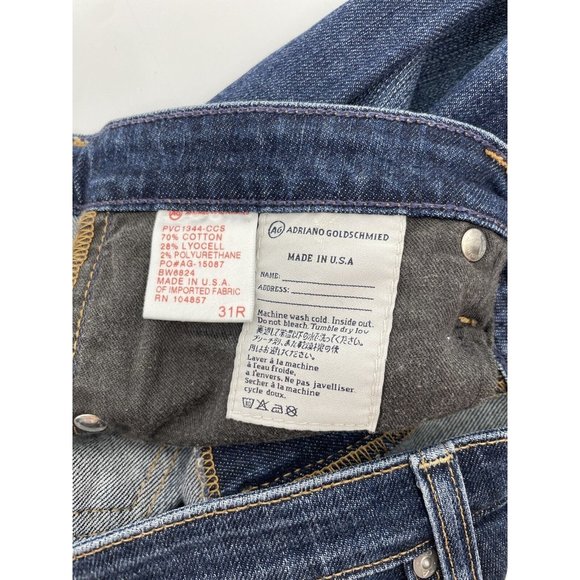 AG Adriano Goldschmied Women’s Belle Flare Leg Jeans Size 31 X 34 - Picture 6 of 10